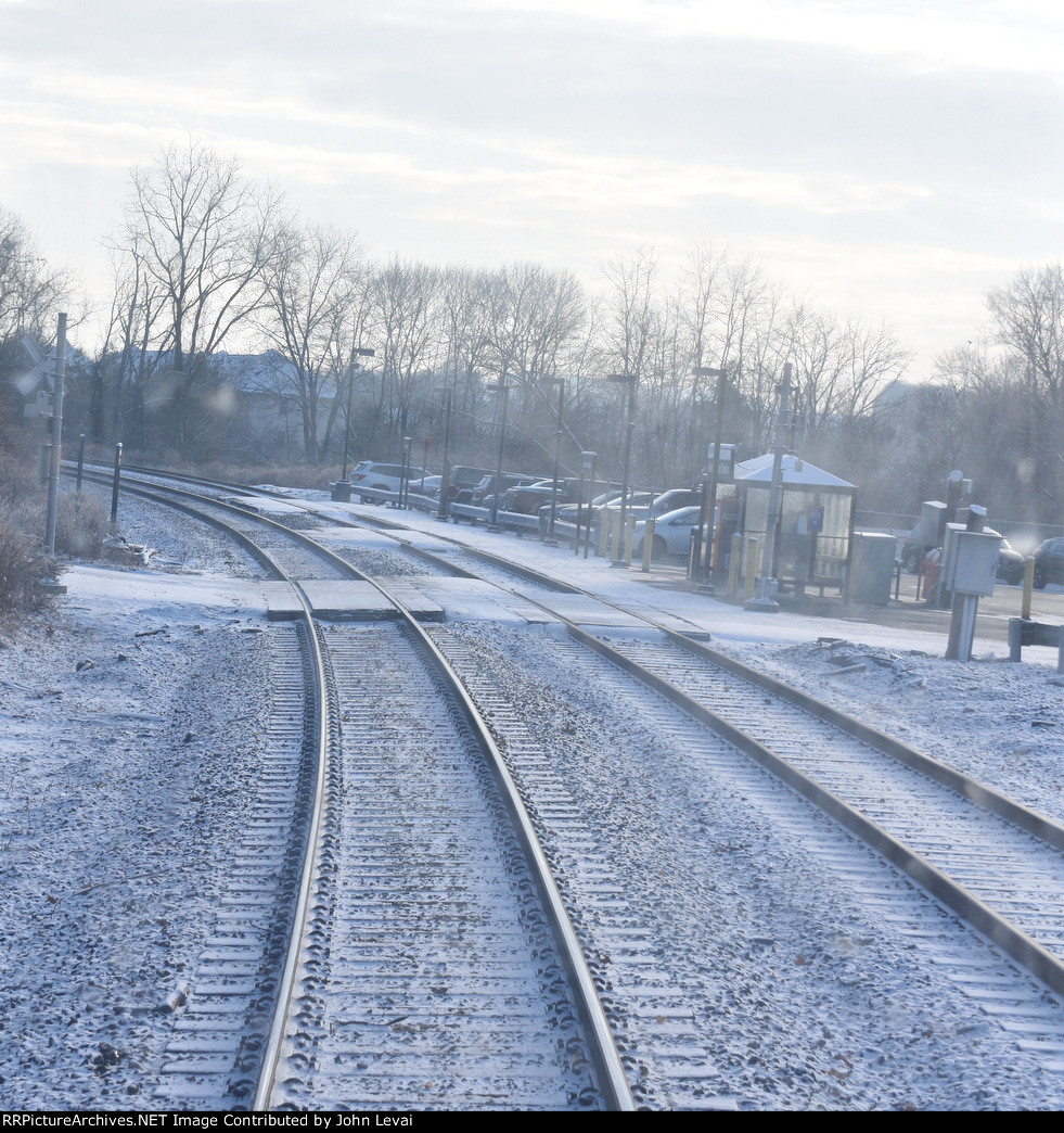 Annandale Station-view from rear of train